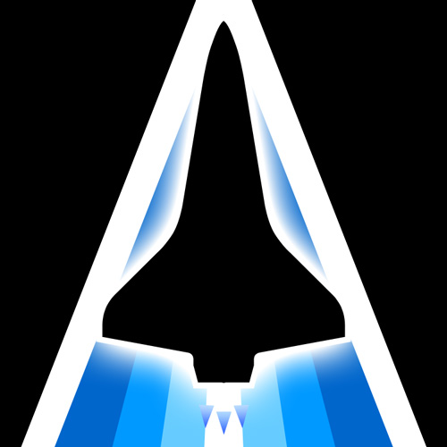 Thumbnail image: Space Shuttle Program patch design by Dave Ginsberg