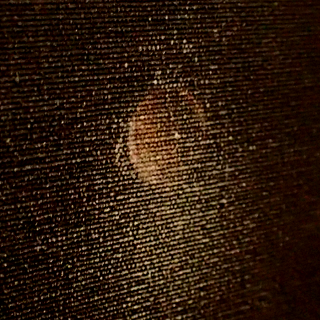 Close-up of Ceres on solar system mural