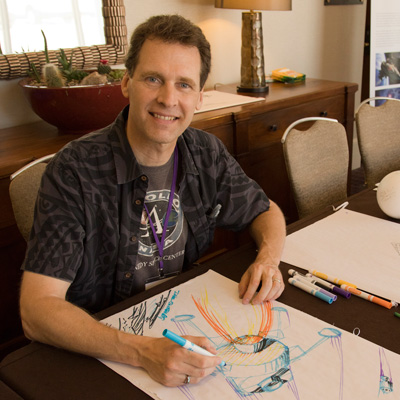 Dave Ginsberg at Spacefest VIII, 2017