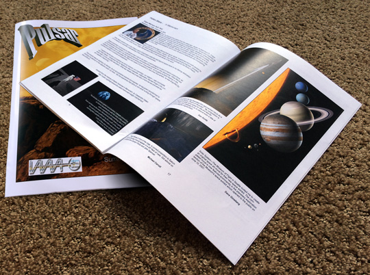 Art published in Pulsar magazine, 2016 - Dave Ginsberg