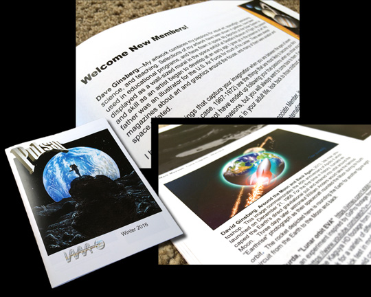 Art published in Pulsar magazine, 2017 - Dave Ginsberg