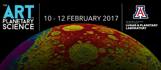 The Art of Planetary Science banner, 2017