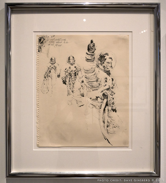 Original 'Thumbs Up' sketch by Paul Calle, 2019